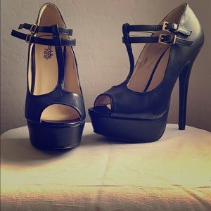 Charlotte Russe Black Heels